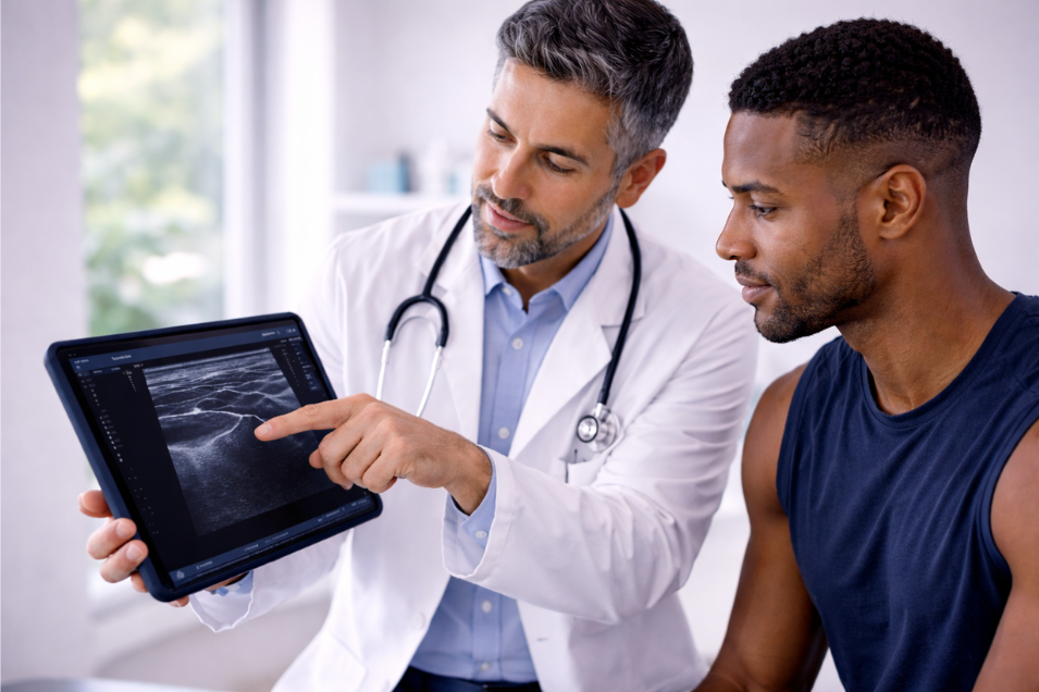 Sports injury evaluation and treatment planning