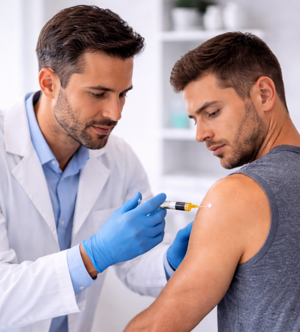 PRP sports injection for joint and tendon pain in Northville